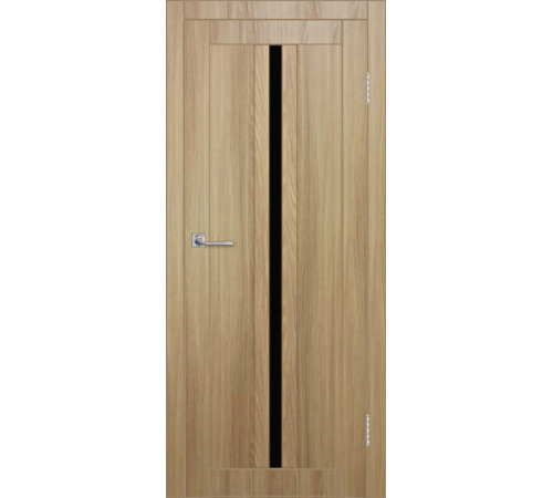 Межкомнатная дверь ДП DIM I-9 Sandy Wood Lacobel Black