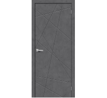Межкомнатная дверь с экошпоном Граффити-5 Slate Art