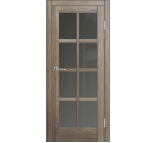Межкомнатная дверь ДП DIM I-14 Taupe Wood Сатинато Графит