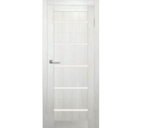 Межкомнатная дверь ДП DIM I-1 Blond Wood Сатинато Белый