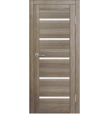 Межкомнатная дверь ДП DIM I-1 Taupe Wood Сатинато Белый