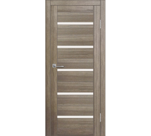 Межкомнатная дверь ДП DIM I-1 Taupe Wood Сатинато Белый