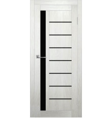 Межкомнатная дверь ДП DIM I-2 Blond Wood Lacobel Black