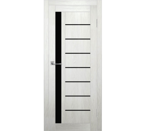 Межкомнатная дверь ДП DIM I-2 Blond Wood Lacobel Black