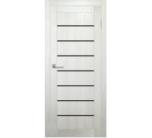 Межкомнатная дверь ДП DIM I-3 Blond Wood Lacobel Black