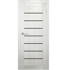Межкомнатная дверь ДП DIM I-3 Blond Wood Lacobel Black