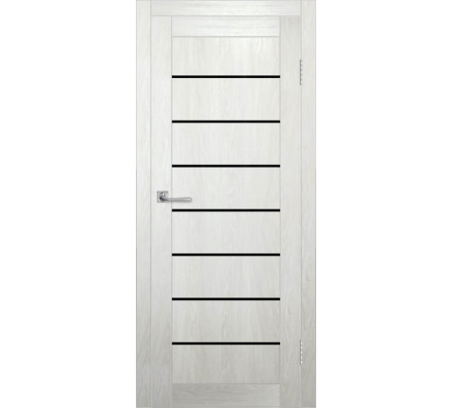 Межкомнатная дверь ДП DIM I-3 Blond Wood Lacobel Black