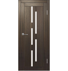 Межкомнатная дверь ДП DIM I-4 Choco Wood Сатинато Белый