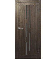Межкомнатная дверь ДП DIM I-4 Choco Wood Сатинато Графит