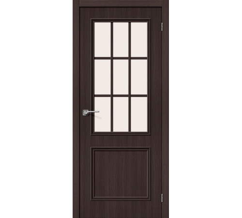 Межкомнатная дверь с экошпоном Симпл-13 Wenge Veralinga