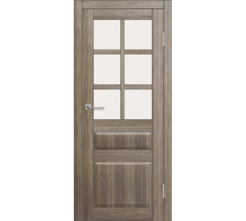 Межкомнатная дверь ДП DIM I-12 Taupe Wood Сатинато Белый