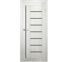 Межкомнатная дверь ДП DIM I-17 Blond Wood Lacobel Black