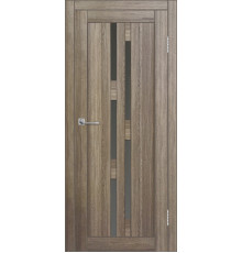 Межкомнатная дверь ДП DIM I-4 Taupe Wood Сатинато Графит