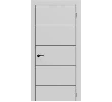 Межкомнатная дверь с экошпоном Порта-54 4AB ПП Nardo Grey