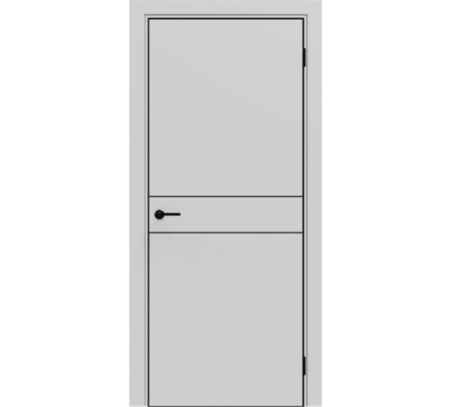 Межкомнатная дверь с экошпоном Порта-52 4AB ПП Nardo Grey