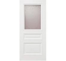 Межкомнатная дверь ДП DIM Enamel B-3.1 Белый Сатинато Белое