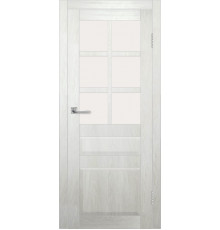 Межкомнатная дверь ДП DIM I-12 Blond Wood Сатинато Белый