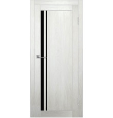 Межкомнатная дверь ДП DIM I-19.1 Blond Wood Lacobel Black