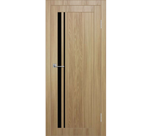 Межкомнатная дверь ДП DIM I-19.1 Sandy Wood Lacobel Black