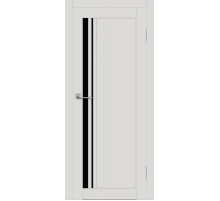 Межкомнатная дверь ДП DIM I-19.1 Smoky Matt Lacobel Black