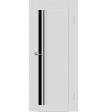 Межкомнатная дверь ДП DIM I-19.1 Smoky Matt Lacobel Black