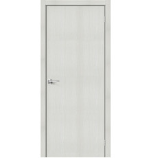 Межкомнатная дверь с экошпоном Браво-0 Bianco Veralinga