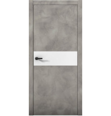 Межкомнатная дверь Плутоний Pu5 ABS Бетон Loft/Аляска