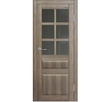 Межкомнатная дверь ДП DIM I-12 Taupe Wood Сатинато Графит