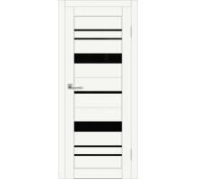 Межкомнатная дверь ДП DIM I-16 Crystal Matt Lacobel Black