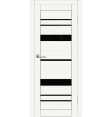 Межкомнатная дверь ДП DIM I-16 Crystal Matt Lacobel Black