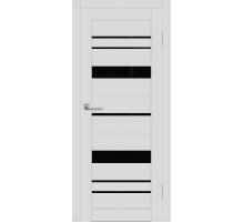 Межкомнатная дверь ДП DIM I-16 Smoky Matt Lacobel Black