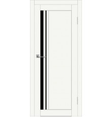 Межкомнатная дверь ДП DIM I-19.1 Crystal Matt Lacobel Black