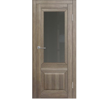 Межкомнатная дверь ДП DIM I-21 Taupe Wood Сатинато Графит