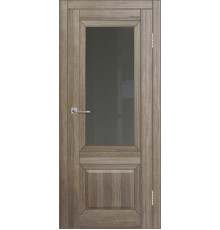 Межкомнатная дверь ДП DIM I-21 Taupe Wood Сатинато Графит
