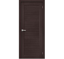 Межкомнатная дверь с экошпоном Браво-21 Wenge Melinga