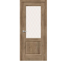 Межкомнатная дверь с экошпоном Неоклассик-33 Original Oak/White Сrystal
