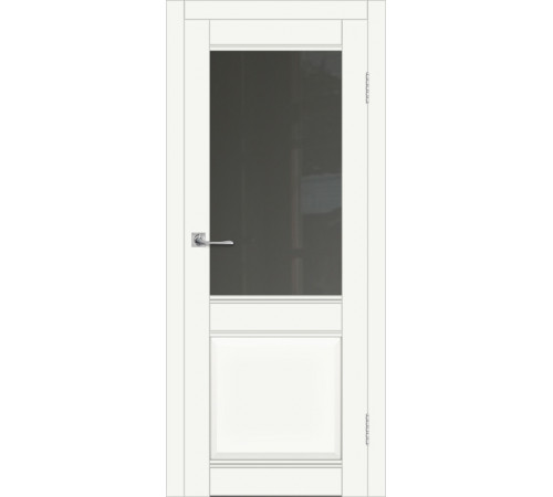 Межкомнатная дверь ДП DIM I-11 Crystal Matt Сатинато Графит