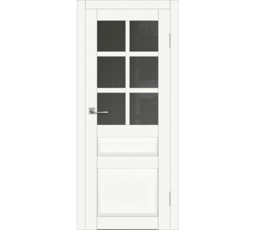 Межкомнатная дверь ДП DIM I-12 Crystal Matt Сатинато Графит
