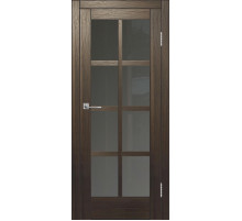 Межкомнатная дверь ДП DIM I-14 Choco Wood Сатинато Графит