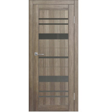 Межкомнатная дверь ДП DIM I-16 Taupe Wood Сатинато Графит