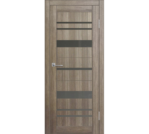 Межкомнатная дверь ДП DIM I-16 Taupe Wood Сатинато Графит