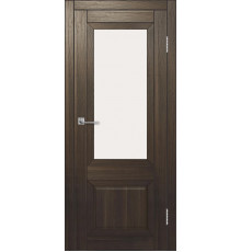 Межкомнатная дверь ДП DIM I-21 Choco Wood Сатинато Белый