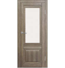 Межкомнатная дверь ДП DIM I-21 Taupe Wood Сатинато Белый