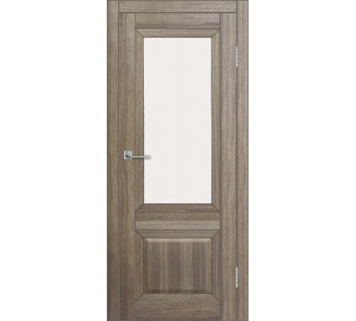 Межкомнатная дверь ДП DIM I-21 Taupe Wood Сатинато Белый