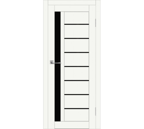 Межкомнатная дверь ДП DIM I-2 Crystal Matt Lacobel Black