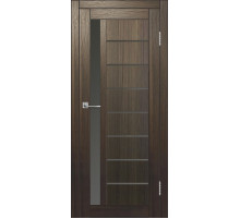 Межкомнатная дверь ДП DIM I-2 Choco Wood Сатинато Графит