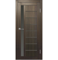 Межкомнатная дверь ДП DIM I-2 Choco Wood Сатинато Графит