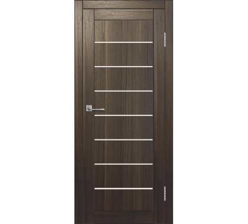 Межкомнатная дверь ДП DIM I-3 Choco Wood Сатинато Белый