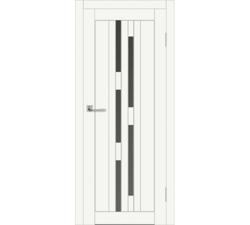 Межкомнатная дверь ДП DIM I-4 Crystal Matt Сатинато Графит