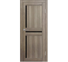 Межкомнатная дверь ДП DIM I-5.1 Taupe Wood Lacobel Black